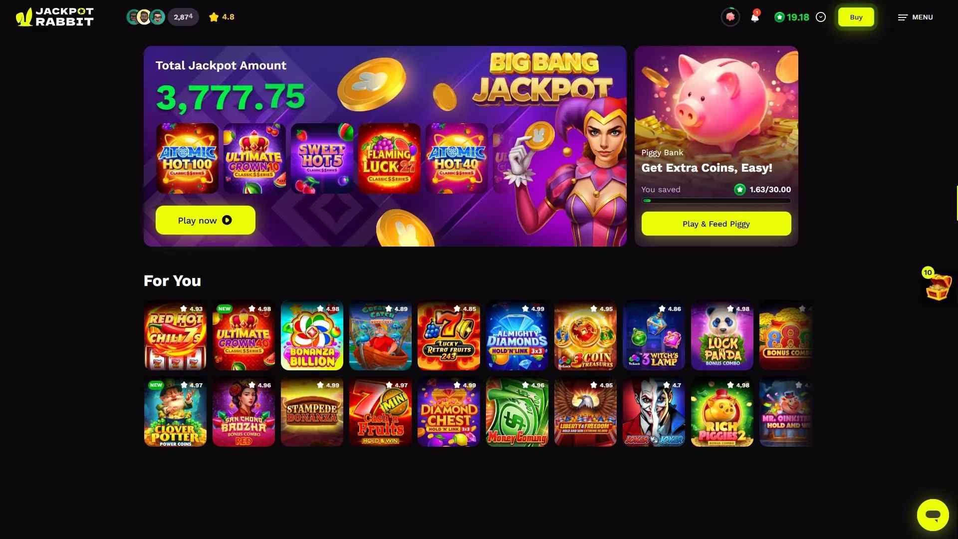Progressive jackpots
